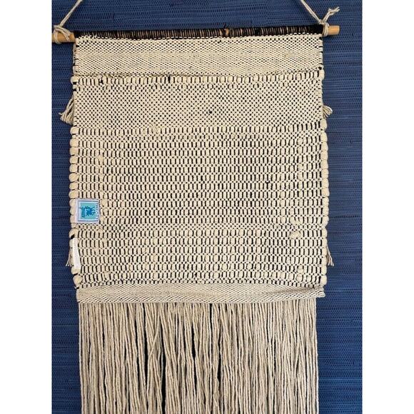 Karma Living Boho Macrame Bubble Fabric Art Wall Hanging Wall Decor - Picture 5 of 8